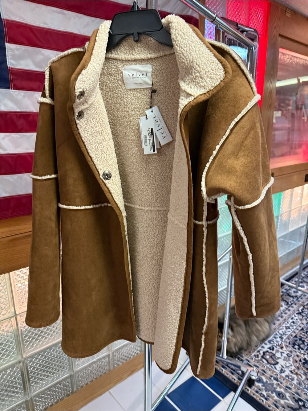 Shearling jacket